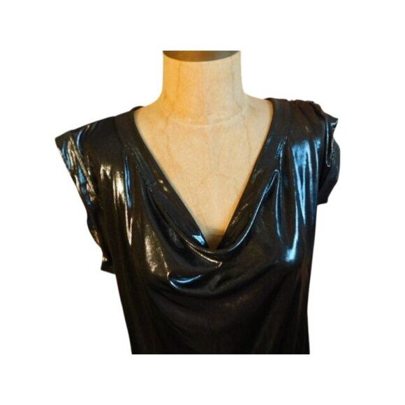 Torrid Size L Large (0) Metallic STRETCH Slinky Stretchy Top NWT - Picture 3 of 3